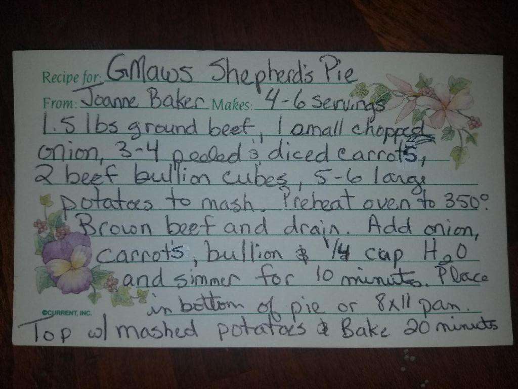 Recipe