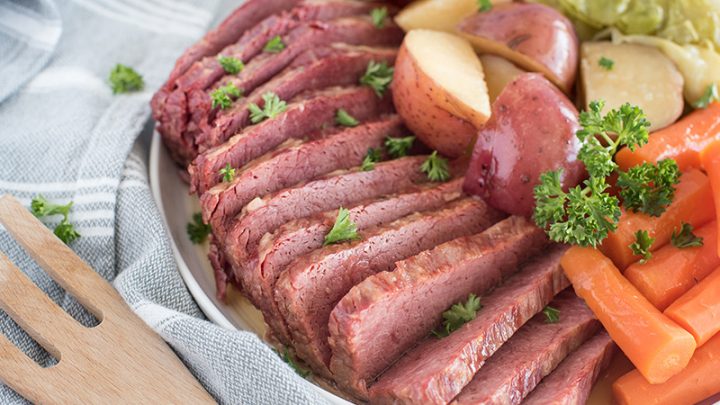 Instant Pot Corned Beef and Cabbage